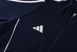 2024 AD Royal Blue Jacket Tracksuit #AJ17