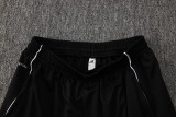 2025 AD Black Half Pull Tracksuit (半拉链)