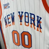 2024-25 KNICKS CLARKSON #00 White City Edition Top Quality Hot Pressing NBA Jersey