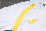 2024 JOM White Kids Half Pull Tracksuit (童装)(半拉链)