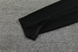 2024 JOM Red Black Half Pull Tracksuit #811(半拉链)