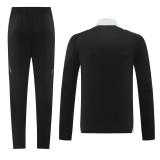 2024 AD Black Half Pull Tracksuit #AB07 (半拉链)