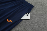 2024 JOM Royal Blue Half Pull Tracksuit #809(半拉链)