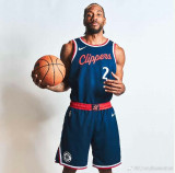 24-25 Clippers LEONARD #2 Navy Blue Away Top Quality Hot Pressing NBA Jersey
