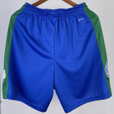 22-23 Dallas Mavericks Blue City Edition Top Quality NBA Pants