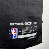 23-24 Grizzlies ROSE #23 Black City Edition Top Quality Hot Pressing NBA Jersey