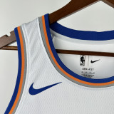 KNICKS TOWNS #32 White Top Quality Hot Pressing NBA Jersey