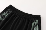 2024 AD Black Half Pull Tracksuit #AB07 (半拉链)