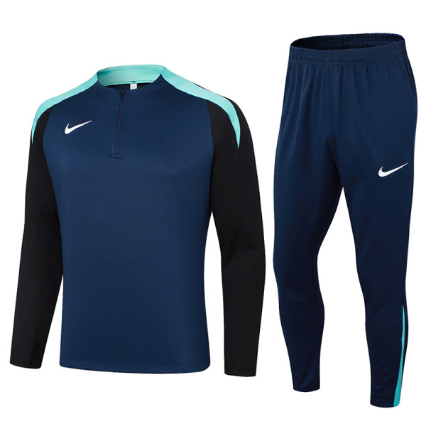 24-25 NK Royal Blue Half Pull Tracksuit #05(半拉链)