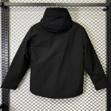 2024 Jordan Cotton Thickened warm Black Outdoor Jackets #A800加棉冲锋衣