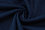 2024 NK Royal Blue Half Pull Tracksuit #05(半拉链)(红色领)