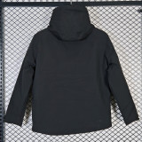 2024 UA Cotton Thickened warm Black Outdoor Jackets #A803加棉冲锋衣