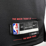 23-24 HEAT WADE #3 Black City Edition Top Quality Hot Pressing NBA Jersey (V领）