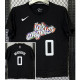 T262 Clippers WESTBROOK #0 Black High Quality Casual T-Shirt