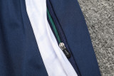 2024 AD Navy blue Kids Half Pull Tracksuit (童装)(半拉链)