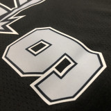 22-23 SA Spurs PARKER #9 Black Top Quality Hot Pressing NBA Jersey (Trapeze Edition)