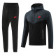 24 NK Dark gray Hoodie Jacket Tracksuit #NM07(深灰色)