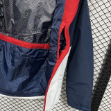 2025 NK Cotton Thickened warm Blue White Outdoor Jackets #P6加棉冲锋衣