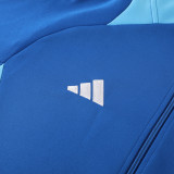 2024 AD Fancy Blue Jacket Tracksuit #AJ18