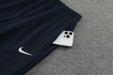 2024 NK Royal blue Jacket Tracksuit #2306(浅蓝袖)