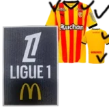 24-25 RC Lens Home Print Sponsor Fans Soccer Jersey