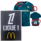 24-25 Marseille Away Player Version Soccer Jersey (Print all Sponsor)