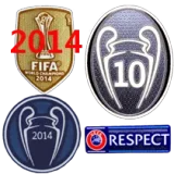 2014-2015 RMA Away Black Retro Soccer Jersey