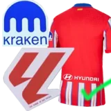 24-25 ATM Home Player Version Soccer Jersey