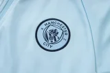 25-26 Man City Light blue Kids Jacket Tracksuit #E25223(童装)