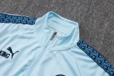 25-26 Man City Light blue Kids Jacket Tracksuit #E25223(童装)