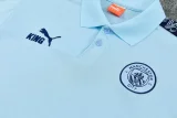 26-27 Man City Light blue Polo Tracksuit