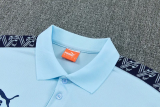 26-27 Man City Light blue Polo Tracksuit
