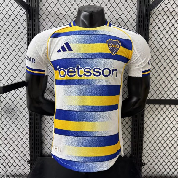 26-27 Boca Juniors Away Player Version Soccer Jersey