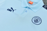 26-27 Man City Light blue Polo Tracksuit