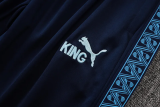 25-26 Man City Light blue Kids Half Pull Tracksuit #E25229(童装)(半拉链)