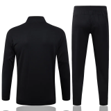 25-26 Man City Black Kids Half Pull Tracksuit #E25231(童装)(半拉链)