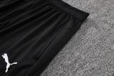25-26 Man City Black Kids Half Pull Tracksuit #E25231(童装)(半拉链)