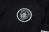 25-26 Man City Black Half Pull Tracksuit #B25154(半拉链)