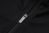 25-26 Man City Black Kids Half Pull Tracksuit #E25231(童装)(半拉链)