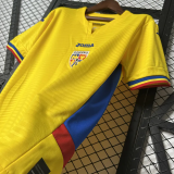25-26 Romania Home Fans Soccer Jersey