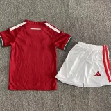 26-27 Hungary Home Kids Soccer Jersey