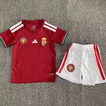 26-27 Hungary Home Kids Soccer Jersey