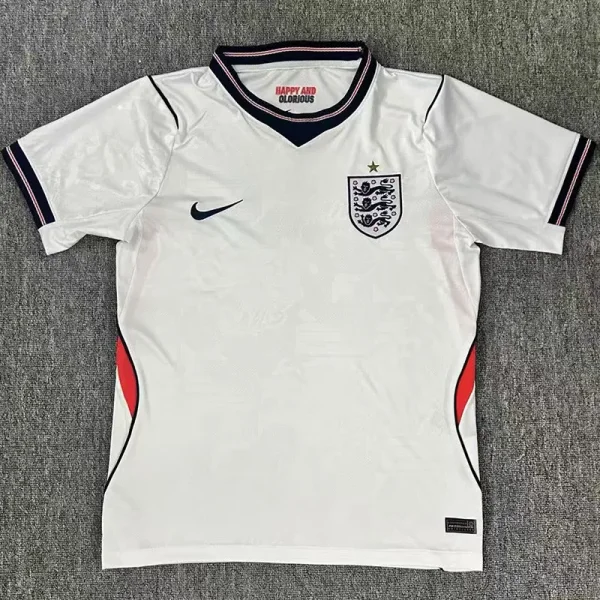 26-27 England Home Fans Soccer Jersey