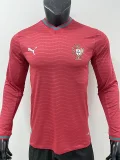 26-27 Portugal Home Long Sleeve Player Version Soccer Jersey (长袖球员)