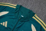 26-27 Saudi Arabia Dark green Jacket Tracksuit
