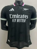 25-26 ARS Black Special Edition Player Version Soccer Jersey 队标印