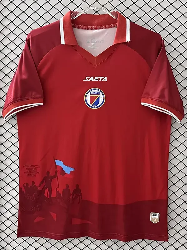 26-27 Haiti Third Fans Soccer Jersey