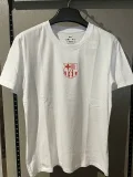 25-26 BAR White High Quality Casual T-Shirt #圆领红标