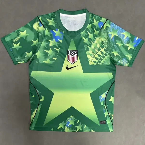 26-27 USA Green Goalkeeper Fans Soccer Jersey