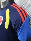 26-27 Colombia Royal blue Player Version Training shirts